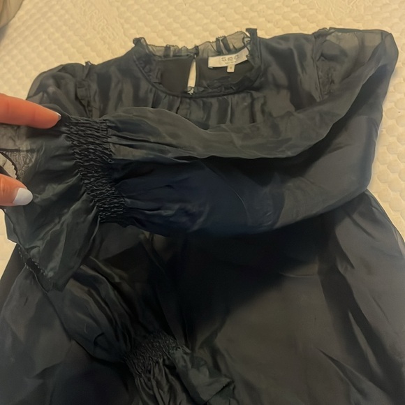 SEA Navy Blouse - Picture 3 of 4